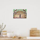 Inneres einer Apotheke Poster (Küche)