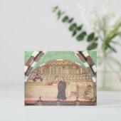 Inneres einer Apotheke Postkarte (Stehend Vorderseite)