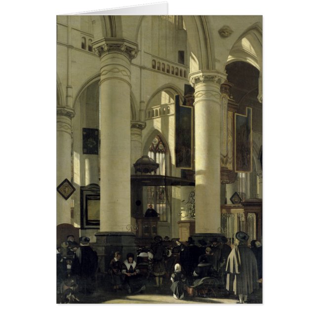 Inneres einer Kirche (Vorne)