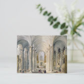 Inneres einer Kirche 2 Postkarte (Stehend Vorderseite)