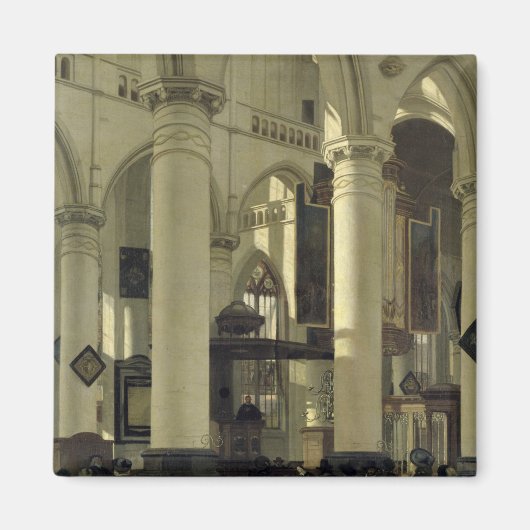 Inneres einer Kirche Magnet (Vorne)