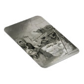 Inneres einer Schneehütte von Eskimo, Winterinsel Magnet (Rechte Seite)