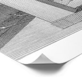 Inneres einer Seifenfabrik, Illustration für ein e Poster (Ecke)