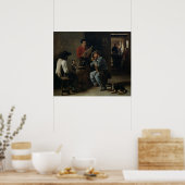 Inneres einer Taverne, 1859 Poster (Küche)