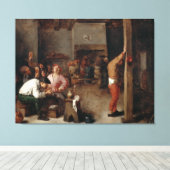 Inneres einer Taverne Leinwanddruck (Insitu (Holzboden))