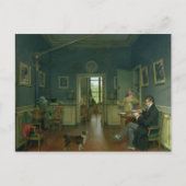 Inneres eines Essraumes, 1816 Postkarte (Vorderseite)