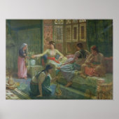 Inneres eines Harem, c.1865 Poster (Vorne)