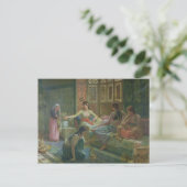 Inneres eines Harem, c.1865 Postkarte (Stehend Vorderseite)