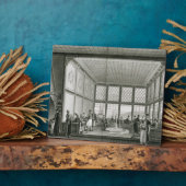 Inneres eines öffentlichen Cafés in Konstantinopel Fotoplatte (Seite)