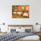 Inneres eines Restaurants von Vincent van Gogh Leinwanddruck (Insitu (Schlafzimmer))
