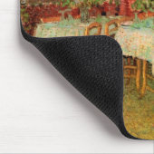 Inneres eines Restaurants von Vincent van Gogh Mousepad (Ecke)