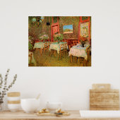 Inneres eines Restaurants von Vincent van Gogh Poster (Küche)