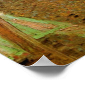 Inneres eines Restaurants von Vincent van Gogh Poster (Ecke)