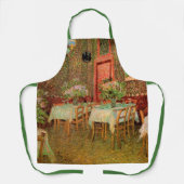 Inneres eines Restaurants von Vincent van Gogh Schürze (Vorderseite)