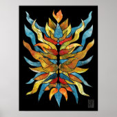 Inneres Feuer Poster (Vorne)