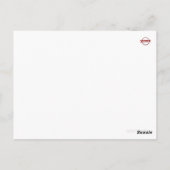 Inneres Fraktal Postkarte (Rückseite)