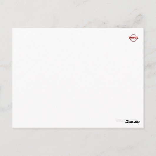 Inneres Fraktal Postkarte (Rückseite)