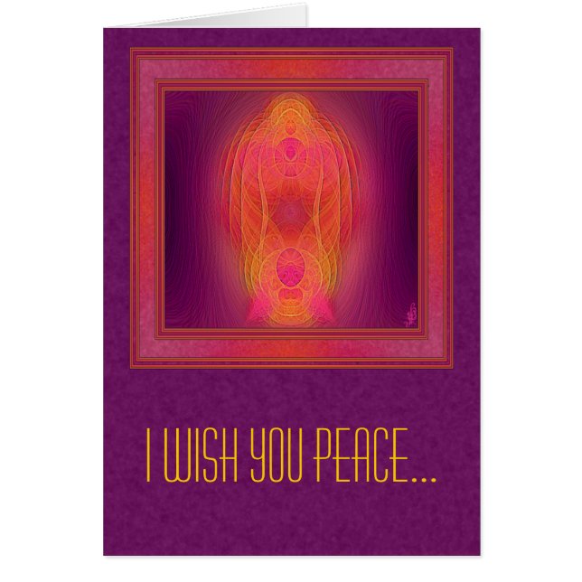 Inneres Heiligtums-abstrakte Kunst (Vorne)