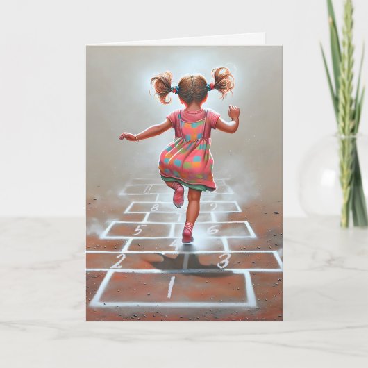 Inneres Kind Geburtstag Karte (Vorderseite)