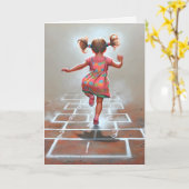 Inneres Kind Geburtstag Karte (Gelbe Blume)