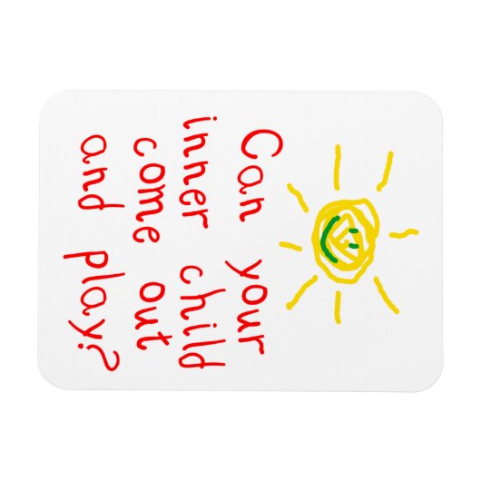 Inneres Kind Magnet (Horizontal)