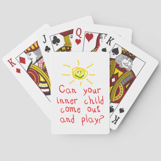 Inneres Kind Spielkarten (Rückseite)