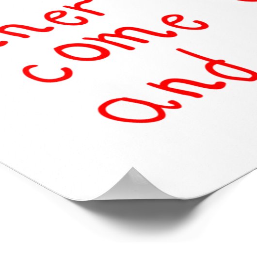 Inneres Kinderposter Poster (Ecke)