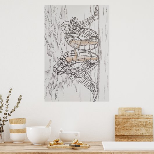 Inneres Kinderposter Poster (Küche)