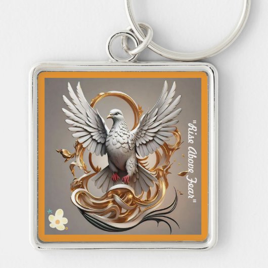 "Inneres Licht entfesselt" Schlüsselanhänger (Vorne)