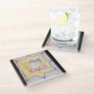 Inneres Licht Glasuntersetzer