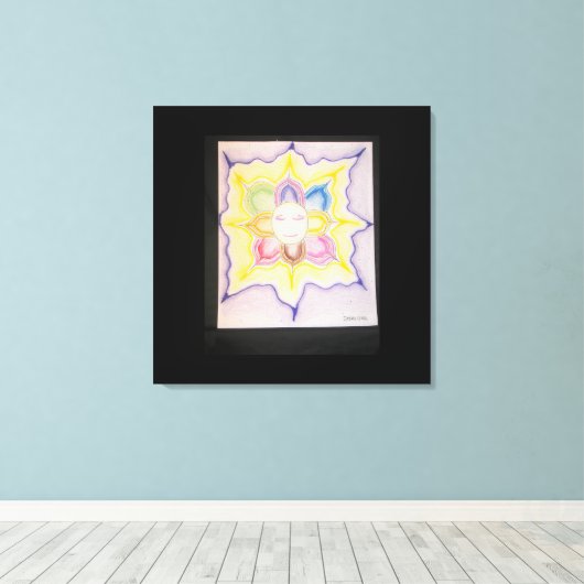 Inneres Licht Leinwanddruck (Insitu (Holzboden))