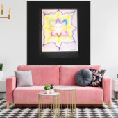 Inneres Licht Leinwanddruck (Insitu (Wohnzimmer))