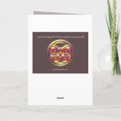 INNERES LICHT - NEWGAU - Kunst-Karte Karte (Rückseite)