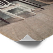 Inneres mit Young Man Reading Poster (Ecke)