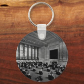 Inneres New York Börse Lower Manhattan Schlüsselanhänger (Vorderseite)