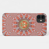 Inneres Peace Fire Energy Mandala Case-Mate iPhone Hülle (Rückseite (Horizontal))