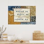 Inneres Selbstplakat: Emerson Poster (Küche)