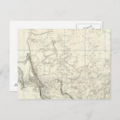 Inneres Teile Nordamerikas Postkarte (Vorne/Hinten)