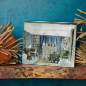 Inneres von Kelmscott Manor (mit Papier) Fotoplatte (Seite)