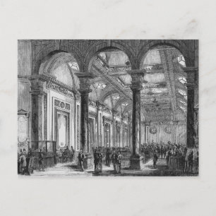 Inneres von Lloyd's of London Postkarte