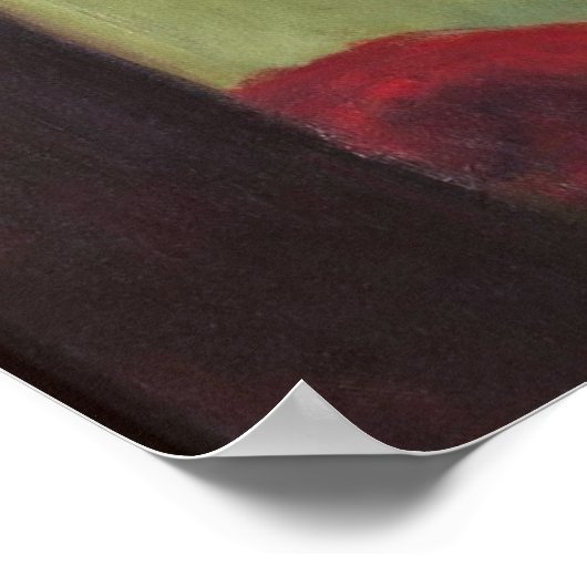 Inneres von New York | Edward Hopper | Poster (Ecke)