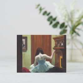 Inneres von New York | Edward Hopper | Postkarte