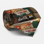 Inneres von Pike Place Market Seattle, Washington Krawatte (Gerollt)