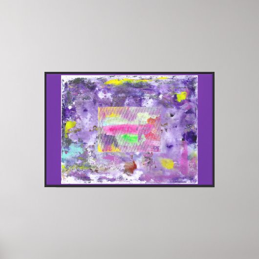 Innerhalb der Acrylbilder Leinwanddruck (Vorderseite)