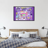 Innerhalb der Acrylbilder Leinwanddruck (Insitu (Schlafzimmer))