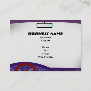 Innerhalb der Auto-Visitenkarte Visitenkarte