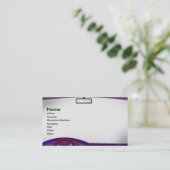 Innerhalb der Auto-Visitenkarte Visitenkarte (Stehend Vorderseite)