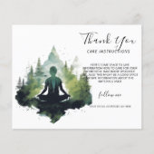 Innerhalb der Stille | Waldmeditation Flyer (Vorne)