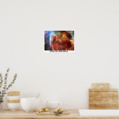 Innerhalb des Carina-Nebels Poster (Küche)