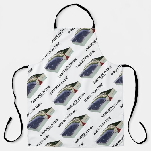 innerhalb des geologischen Spaßes eingebettetes Ab Schürze (Vorderseite)